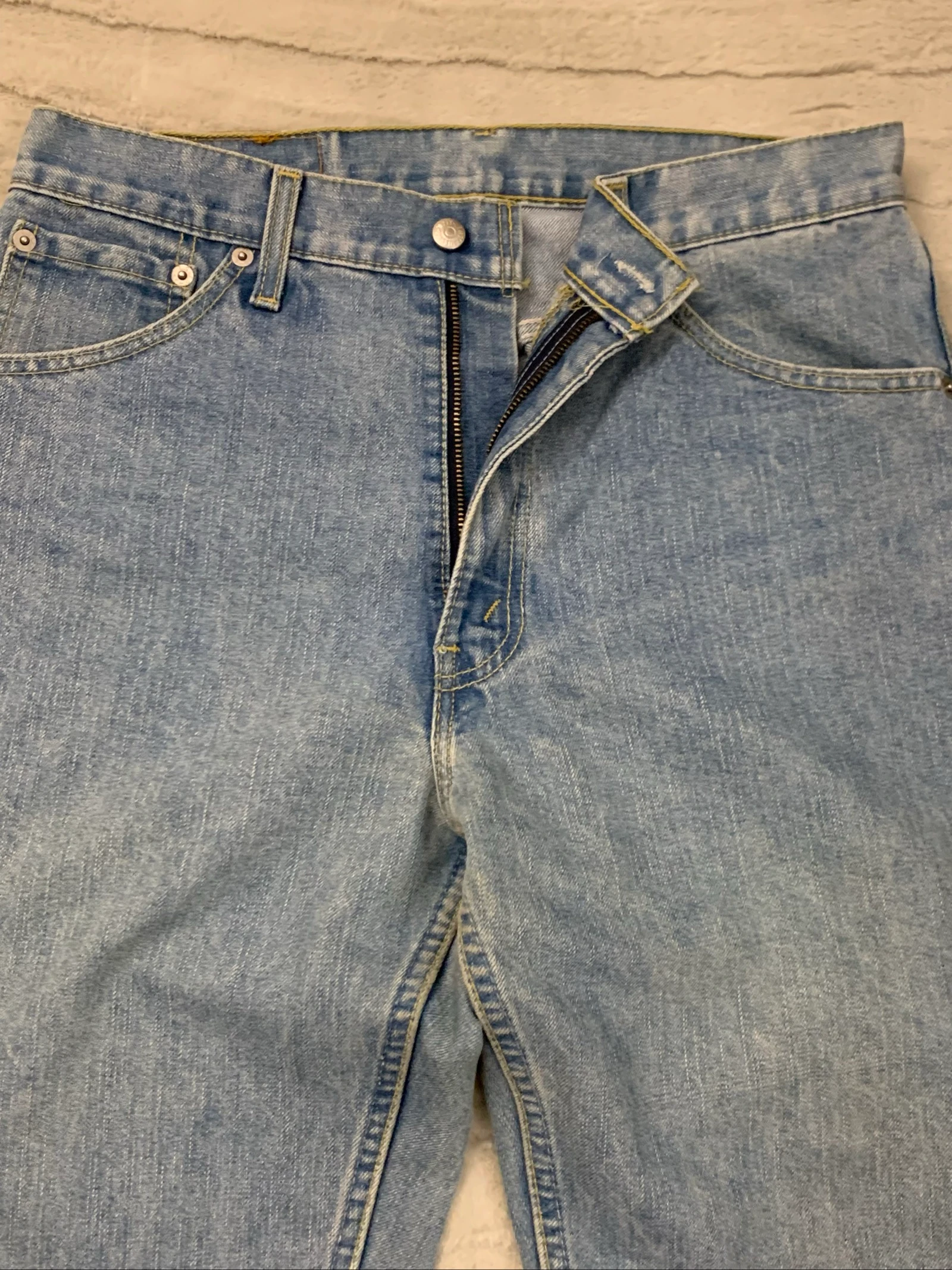 Levi’s Heren Lichtblauwe Rechte Been Jeans W32 L32 Denim Klassiek – photo 6